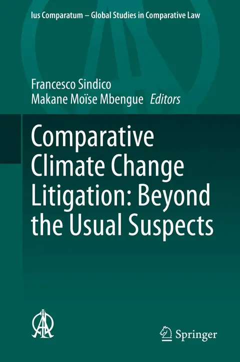Cover of Comparative Climate Change Litigation