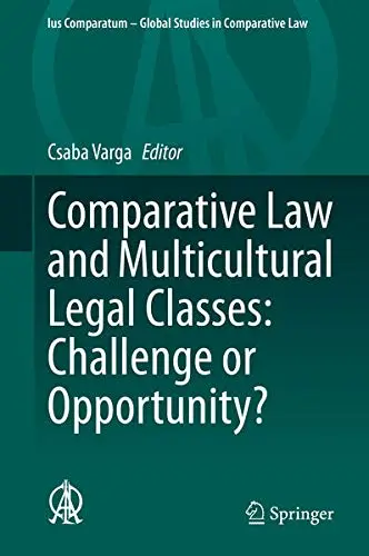 Cover of Comparative Law and Multicultural Legal Classes