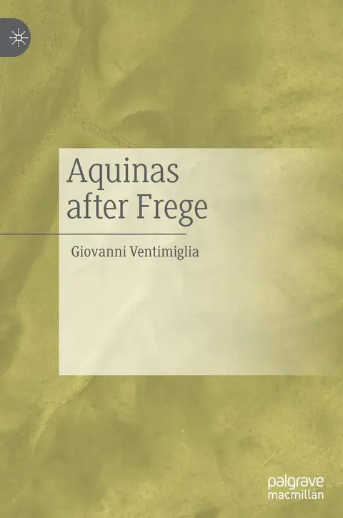 Cover of Aquinas after Frege