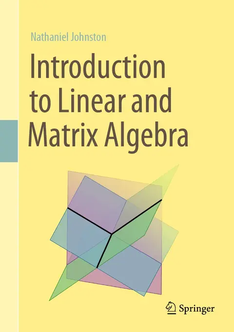 Cover of Introduction to Linear and Matrix Algebra