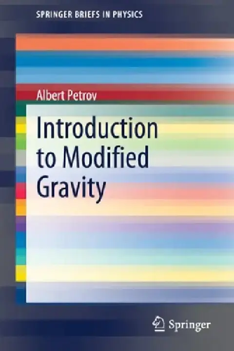 Cover of Introduction to Modified Gravity
