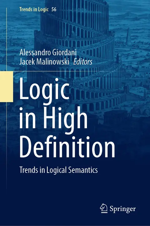 Cover of Logic in High Definition