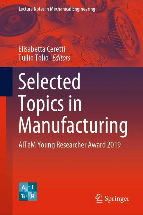 Cover of Selected Topics in Manufacturing