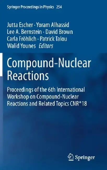 Cover of Compound-Nuclear Reactions