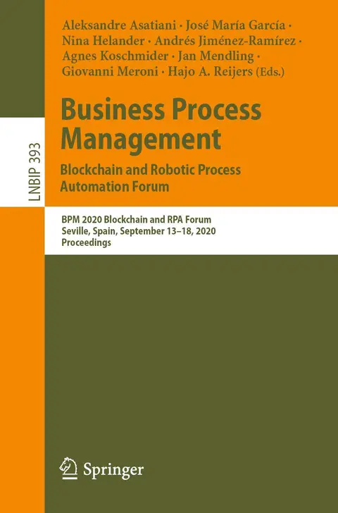 Cover of Business Process Management