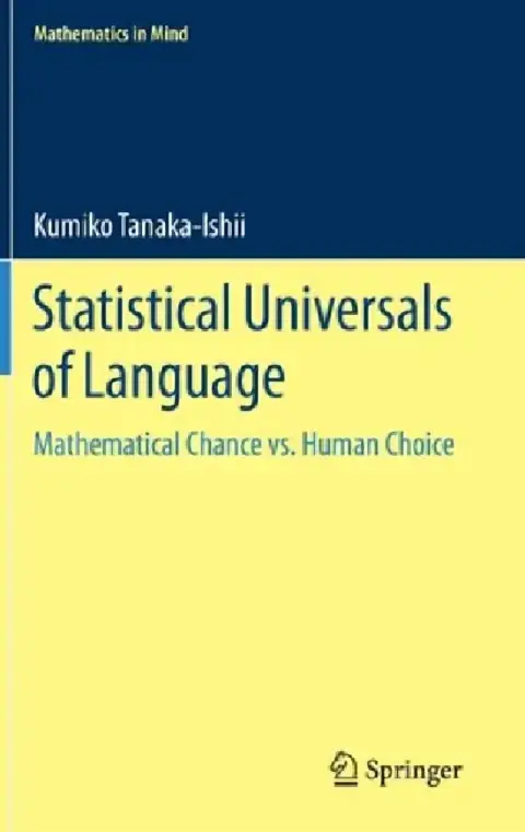 Cover of Statistical Universals of Language