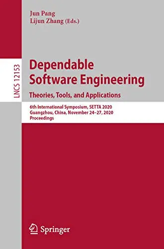 Cover of Dependable Software Engineering. Theories, Tools, and Applications
