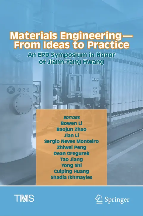 Cover of Materials Engineering - from Ideas to Practice