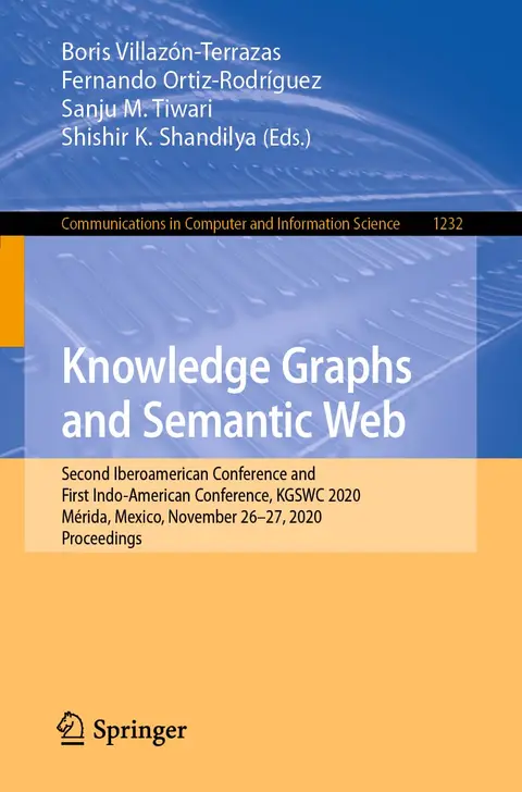 Cover of Knowledge Graphs and Semantic Web
