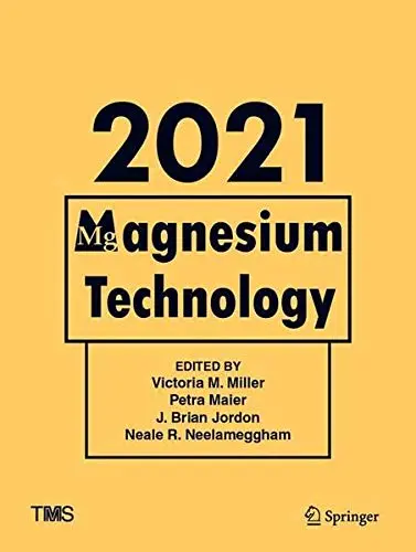 Cover of Magnesium Technology 2021