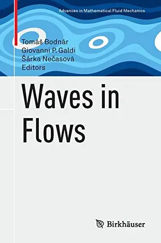 Cover of Waves in Flows, Book on Fluid Mechanics