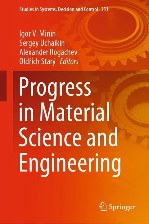 Cover of Progress in Material Science and Engineering