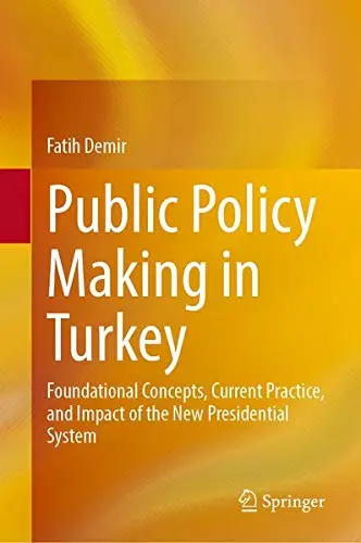 Cover of Public Policy Making in Turkey