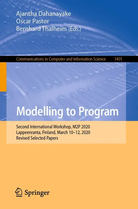 Cover of Modelling to Program