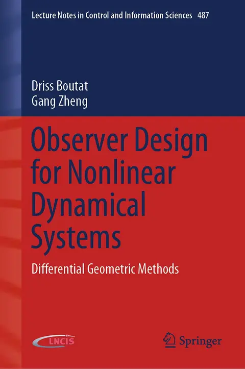 Cover of Observer Design for Nonlinear Dynamical Systems