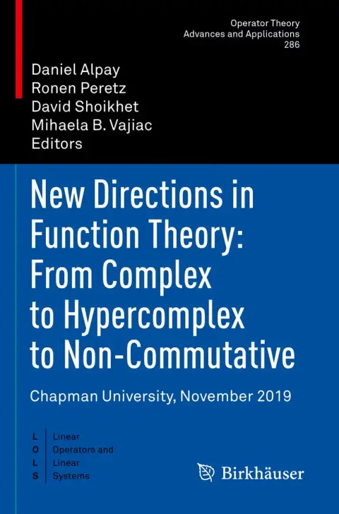 Cover of New Directions in Function Theory