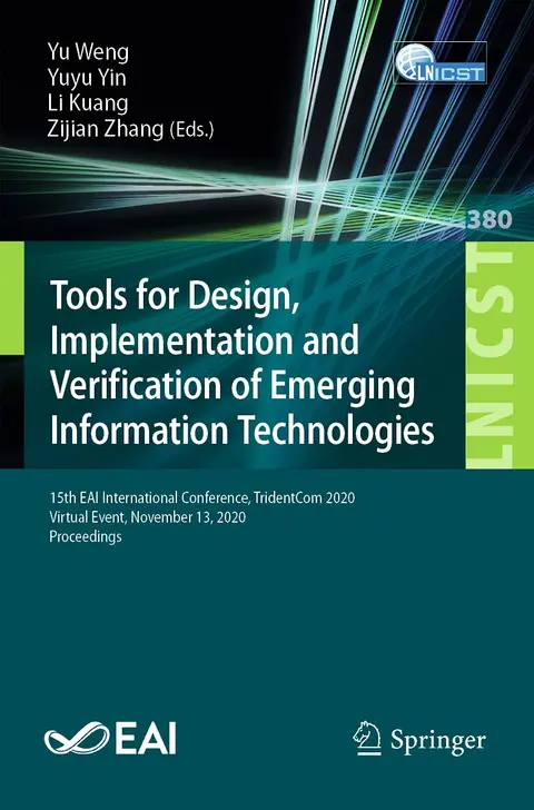 Cover of Tools for Design, Implementation and Verification of Emerging Information Technologies