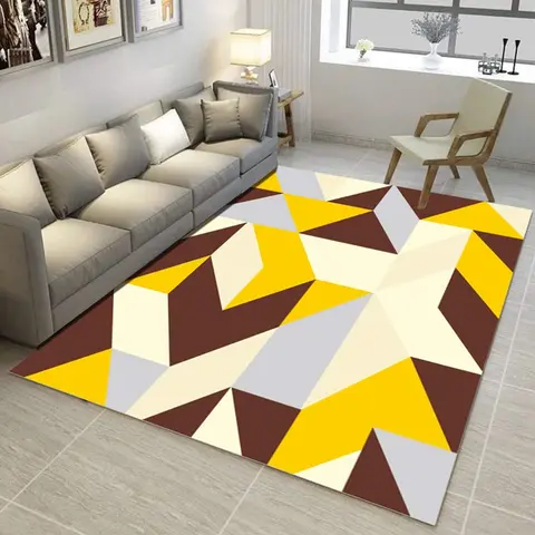 Cover of MOXIC Soft Geometric Living Room Area Rugs Rectangular Children Crawling Bedroom Rug Fleece Anti-Slip Fleece Carpets Modern Home Decor Mats Indoor Outdoor Runners Nursery 6.2' X 9.2'