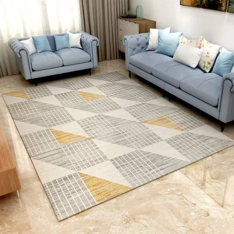 Cover of MOXIC Soft Geometric Living Room Area Rugs Rectangular Children Crawling Bedroom Rug Fleece Anti-Slip Fleece Carpets Modern Home Decor Mats Indoor Outdoor Runners Nursery 2.6' X 6.5'
