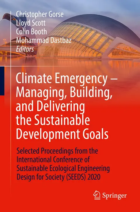 Cover of Climate Emergency - Managing, Building, and Delivering the Sustainable Development Goals