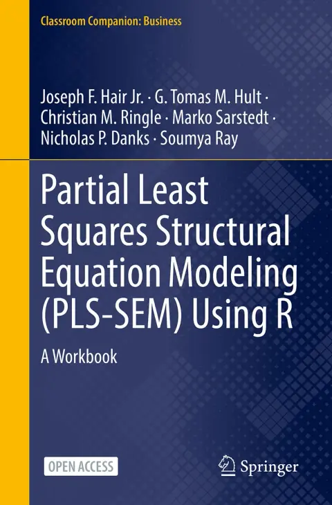 Cover of Partial Least Squares Structural Equation Modeling Pls-sem Using R