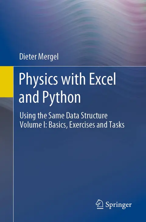 Cover of Physics with Excel and Python