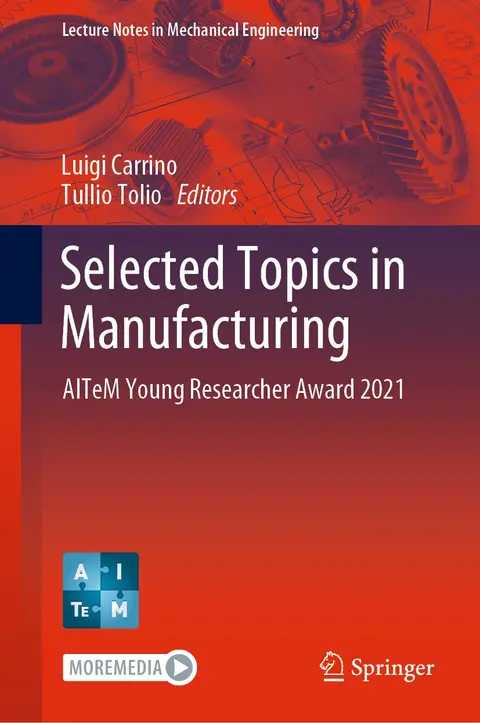 Cover of Selected Topics in Manufacturing