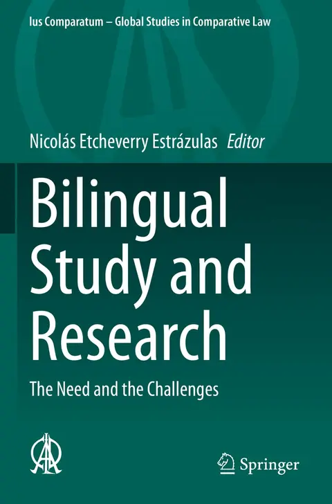 Cover of Bilingual Study and Research
