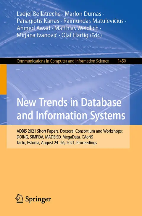 Cover of New Trends in Database and Information Systems