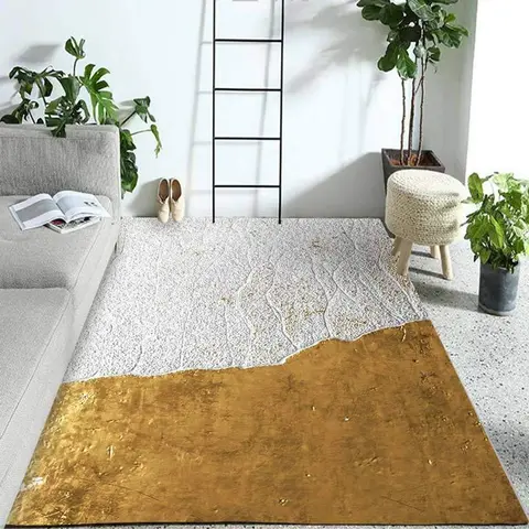 Cover of MOXIC Soft Luxury Abstract Art Living Room Area Rugs Rectangular Children Crawling Bedroom Rug Fleece Anti-Slip Carpets Nordic Modern Home Decor Mats Indoor Outdoor Runners Nursery 4' X 8'