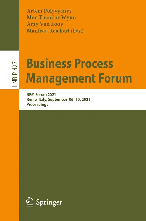 Cover of Business Process Management Forum
