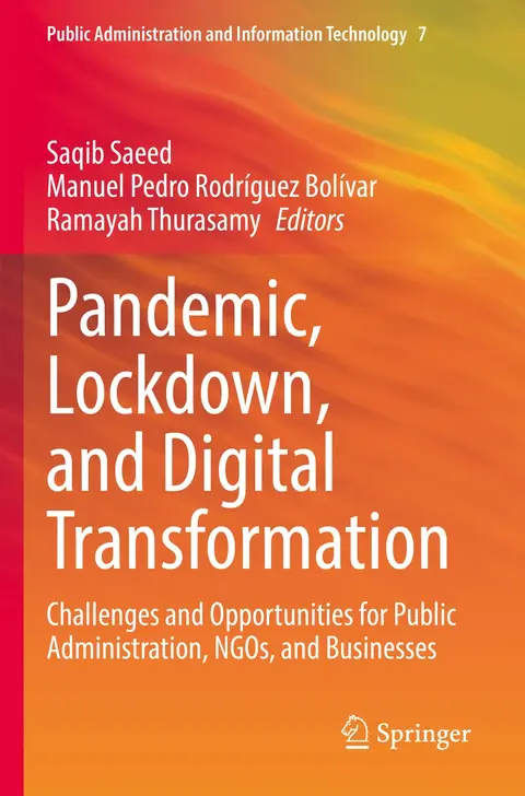 Cover of Pandemic, Lockdown, and Digital Transformation