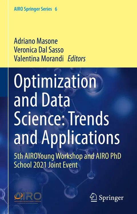 Cover of Optimization and Data Science - Trends and Applications