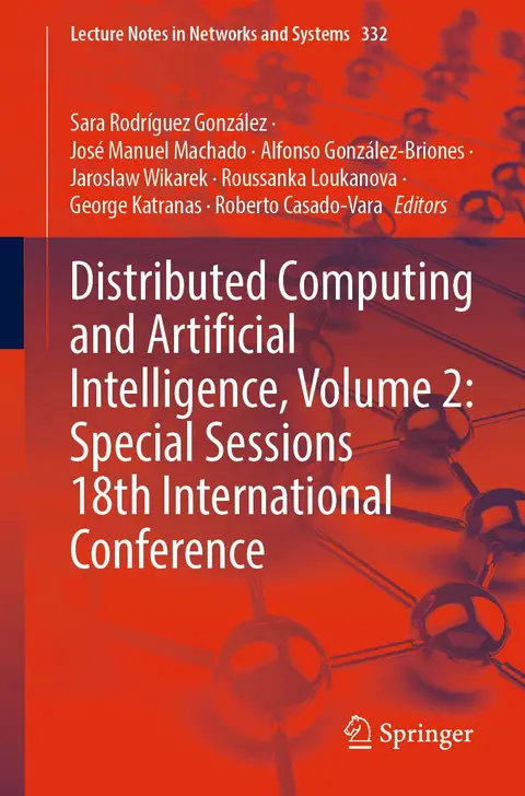 Cover of Distributed Computing and Artificial Intelligence