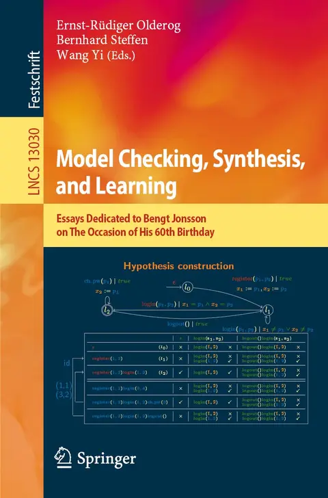 Cover of Model Checking, Synthesis, and Learning