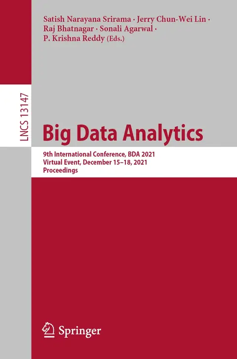 Cover of Big Data Analytics