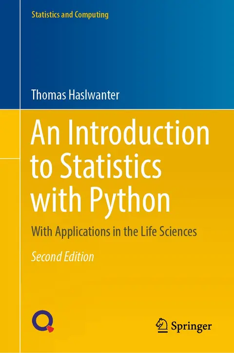 Cover of An Introduction to Statistics with Python