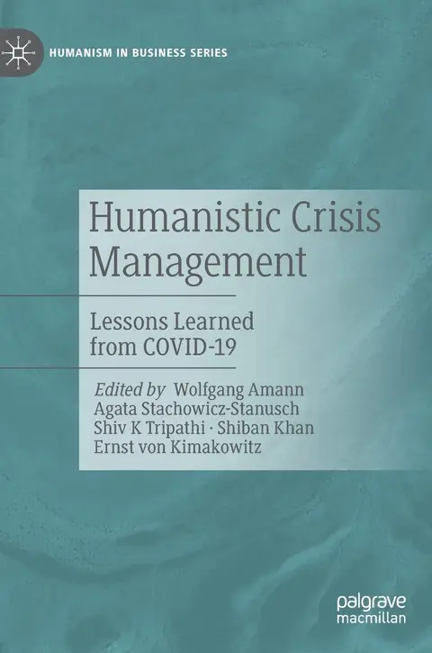 Cover of Humanistic Crisis Management