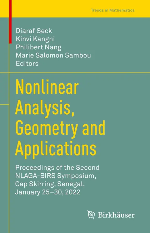Cover of Nonlinear Analysis, Geometry and Applications