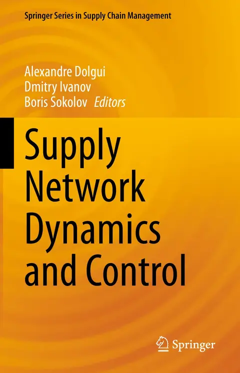 Cover of Supply Network Dynamics and Control