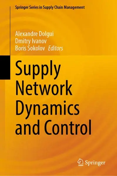 Cover of Supply Network Dynamics and Control