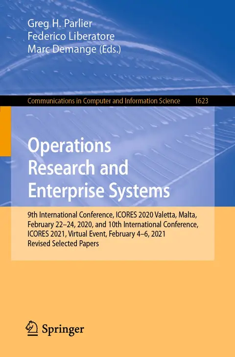 Cover of Operations Research and Enterprise Systems