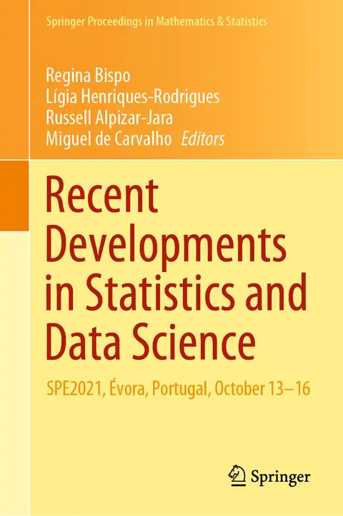 Cover of Recent Developments in Statistics and Data Science
