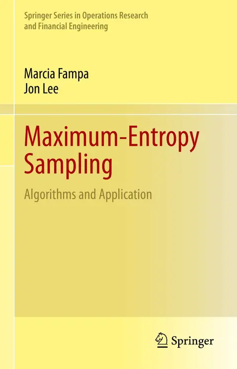 Cover of Maximum-Entropy Sampling