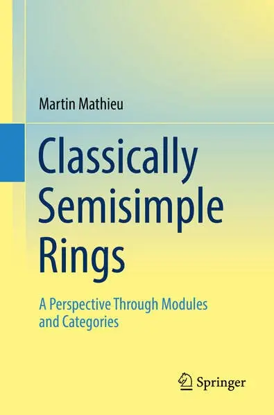 Cover of Classically Semisimple Rings