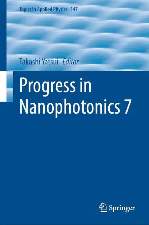 Cover of Progress in Nanophotonics 7