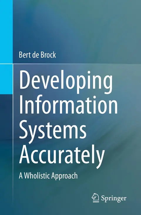 Cover of Developing Information Systems Accurately