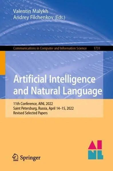 Cover of Artificial Intelligence and Natural Language