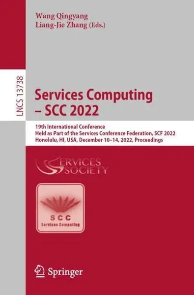 Cover of Services Computing – SCC 2022
