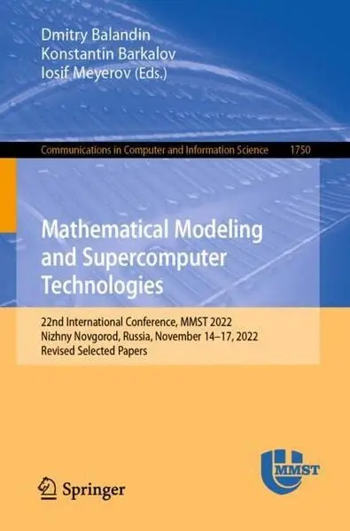 Cover of Mathematical Modeling and Supercomputer Technologies